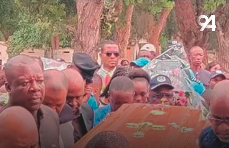 Última homenagem: Tomé Armando descansa no Cemitério de Sant'Ana