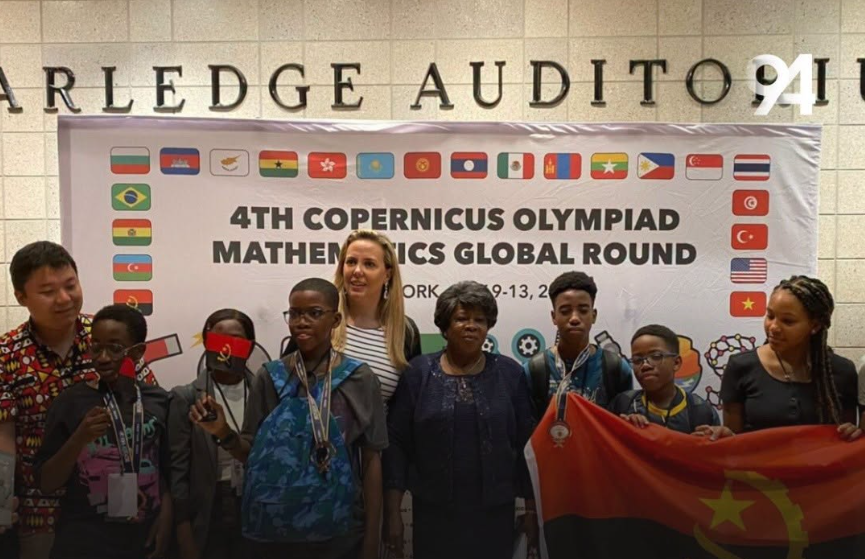 Angola conquista ouro e soma 28 medalhas na Olimpíada Internacional de Matemática Copernicus 2026